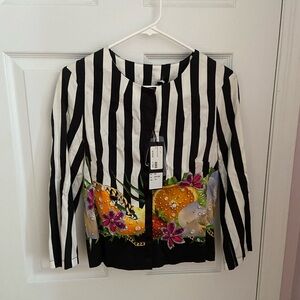 NWT Women’s stripe print jacket